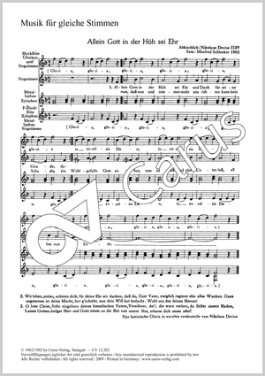 Fünf Chorsätze für Kinderchor von Becker-Foss, Kretzschmar, Schlenker und Suthoff-Groß - Noten | Carus-Verlag