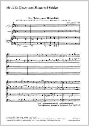 Zwei Chorsätze für Kinderchor von Nickel und Prautzsch Collection