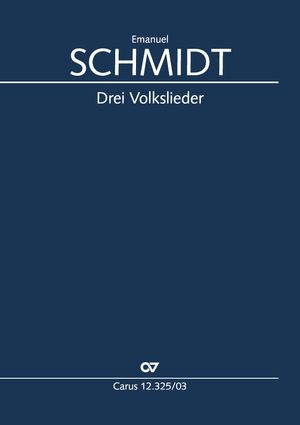 Drei Volkslieder Réduction piano-chant