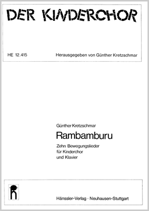Rambamburu - Noten | Carus-Verlag