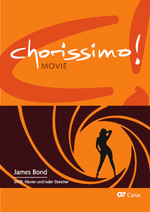 Thumbnail: James Bond. Drei Arrangements für Chor (SATB). chorissimo! MOVIE Band 4