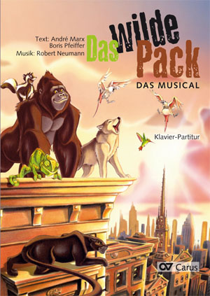 Das Wilde Pack Das Musical Réduction piano-chant