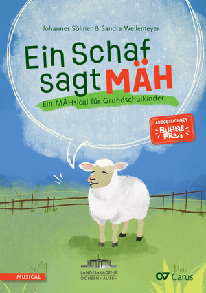 Thumbnail: Johannes Söllner / Johannes Söllner (Text) / Sandra Wellemeyer (Text): Ein Schaf sagt MÄH