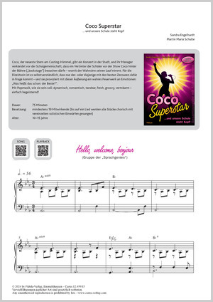 Sandra Engelhardt: Hello, welcome, bonjour - Noten | Carus-Verlag