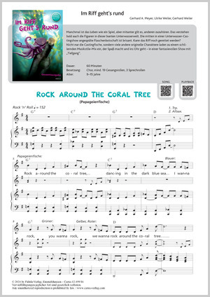 Gerhard A. Meyer / Ulrike Weiler / Gerhard Weiler: Rock Around The Coral Tree - Noten | Carus-Verlag