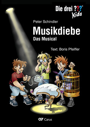 Die drei ??? Kids: Musikdiebe Ein Musical von Boris Pfeiffer (Text) und Peter Schindler (Musik) Réduction piano-chant