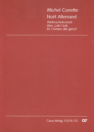 Michel Corrette: Noël Allemand - Noten | Carus-Verlag