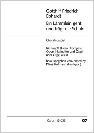 Thumbnail: Gotthilf Friedrich Ebhardt: Ein Lämmlein geht