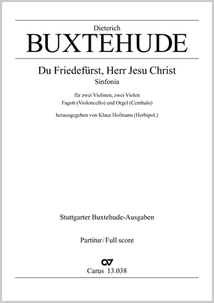 Thumbnail: Dieterich Buxtehude: Du Friedefürst, Herr Jesu Christ