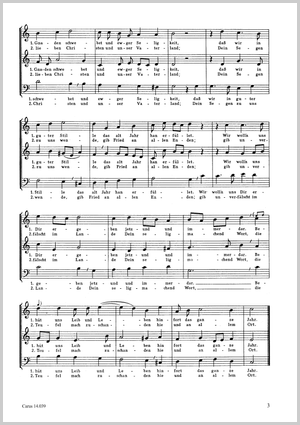 Walter Hennig: Jesu, nun sei gepreiset - Noten | Carus-Verlag