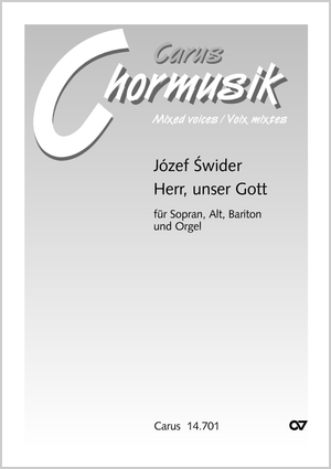 Herr, unser Gott, wir setzen unsere Hoffnung auf dich Partitur