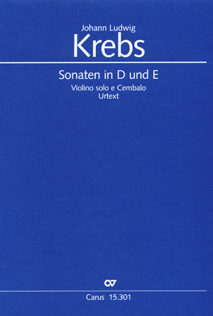 Sonaten in D und E Partitur, Erstausgabe