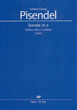 Johann Georg Pisendel: Sonate in e - Noten | Carus-Verlag