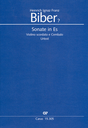 Heinrich Ignaz Franz Biber: Sonate en mi bémol majeur - Partition | Carus-Verlag