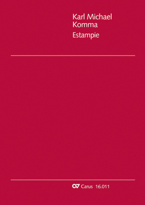 Karl-Michael Komma: Estampie - Sheet music | Carus-Verlag