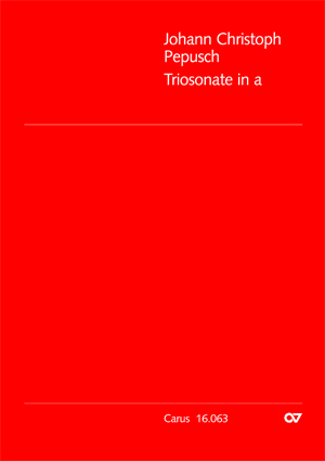 Triosonate in a Score, with three parts