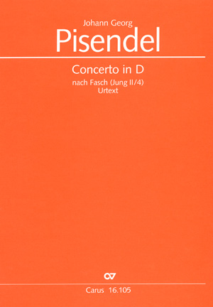 Concerto in D Dirigierpartitur, Erstausgabe