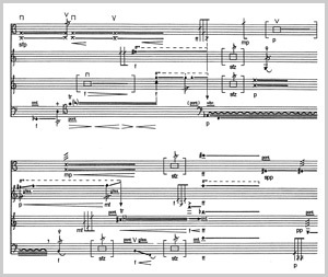 «... à tournoyer» 1st string quartett Partition