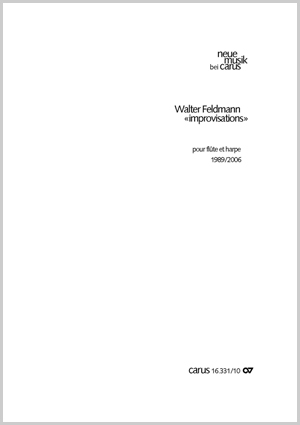 Thumbnail: Walter Feldmann: «improvisations»