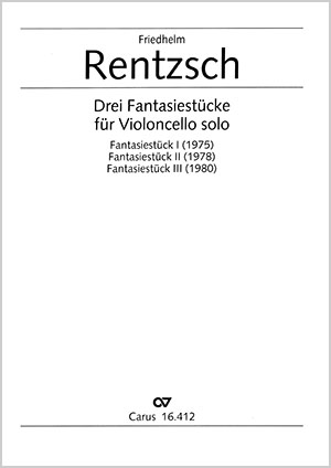 Trois pièces d'imagination pour violoncelle solo Partition