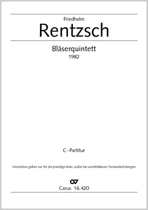 Bläserquintett Partition