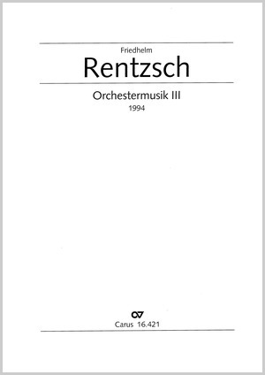 Orchestermusik III Dirigierpartitur, leihweise