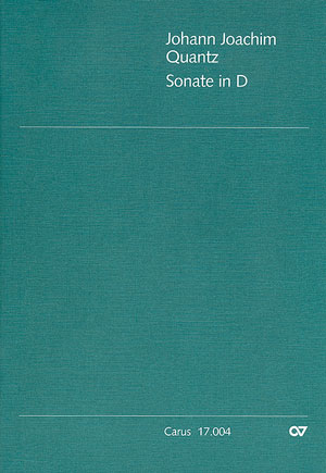 Johann Joachim Quantz: Sonate en ré majeur