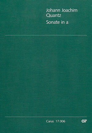 Thumbnail: Johann Joachim Quantz: Sonate in a