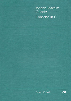 Johann Joachim Quantz: Flute Concerto in G major