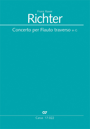 Flötenkonzert in G Full score, First edition