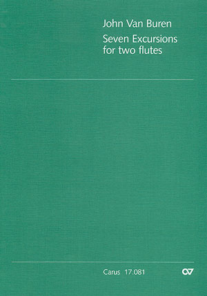 Seven Excursions for two flutes Partitur