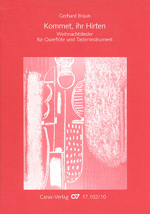 Thumbnail: Gerhard Braun: Kommet, ihr Hirten - Chant de Noël. Méthode de flûte traversière (cahier complémentaire pour Noël)