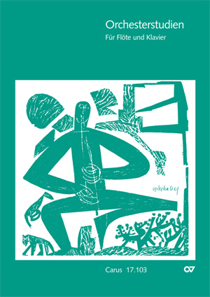 Orchesterstudien für Flöte Score, with one part