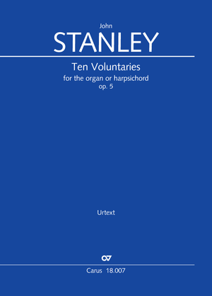 Ten voluntaries for the organ or harpsichord Partition, préface en allemand et anglais