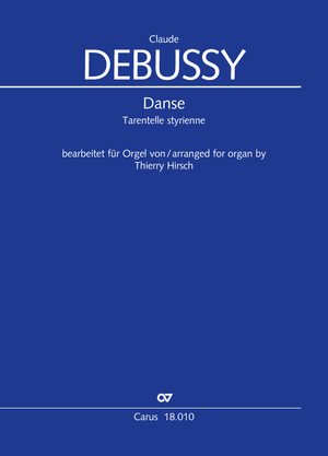 Danse (Tarantelle styrienne) Bearbeitung für Orgel von Thierry Hirsch Partitur