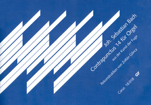 Johann Sebastian Bach / Zoltán Göncz (arr.): Contrapunctus 14 für Orgel / Tasteninstrument - Noten | Carus-Verlag