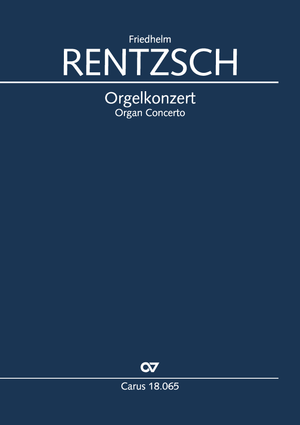 Orgelkonzert Dirigierpartitur