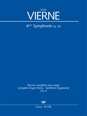 Louis Vierne: Symphonie No. 6 in b minor - Sheet music