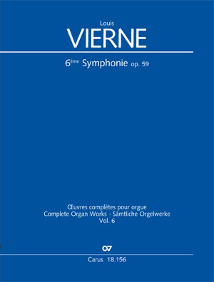 Louis Vierne: Symphonie Nr. 6 in h - Noten | Carus-Verlag