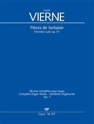Thumbnail: Louis Vierne: Pièces de Fantaisie. Première Suite