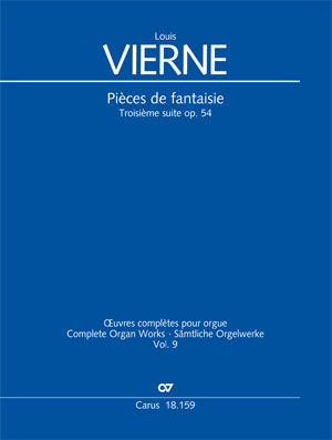 Thumbnail: Louis Vierne: Pièces de fantaisie. Troisième Suite