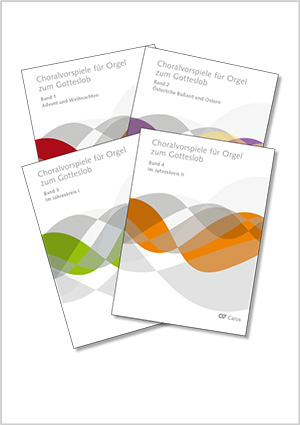 Choralvorspiele für Orgel zum Gotteslob. 4 Bände im Paket - Noten | Carus-Verlag