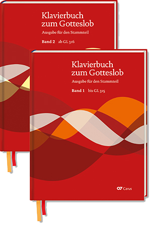 Klavierbuch zum Gotteslob. 2 Bände - Noten | Carus-Verlag