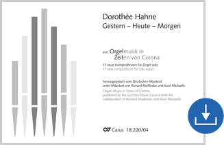 Thumbnail: Dorothée Hahne: Gestern – Heute – Morgen
