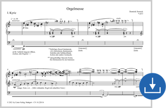 Dominik Susteck: Orgelmesse - Noten digital | Carus-Verlag