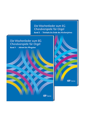 Thumbnail: Die Wochenlieder zum EG. Choralvorspiele für Orgel