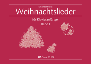 Thumbnail: Elisabeth Pallas: Weihnachtslieder für Klavieranfänger I