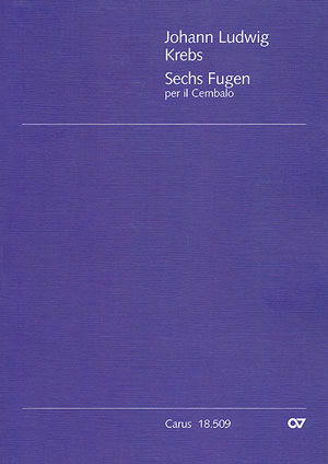 Sechs Fugen für Klavier Partitur