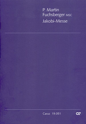 Jakobi-Messe Deutsches Ordinarium Dirigierpartitur