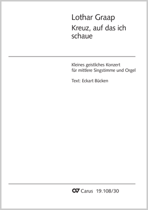 Thumbnail: Lothar Graap: Kreuz, auf das ich schaue